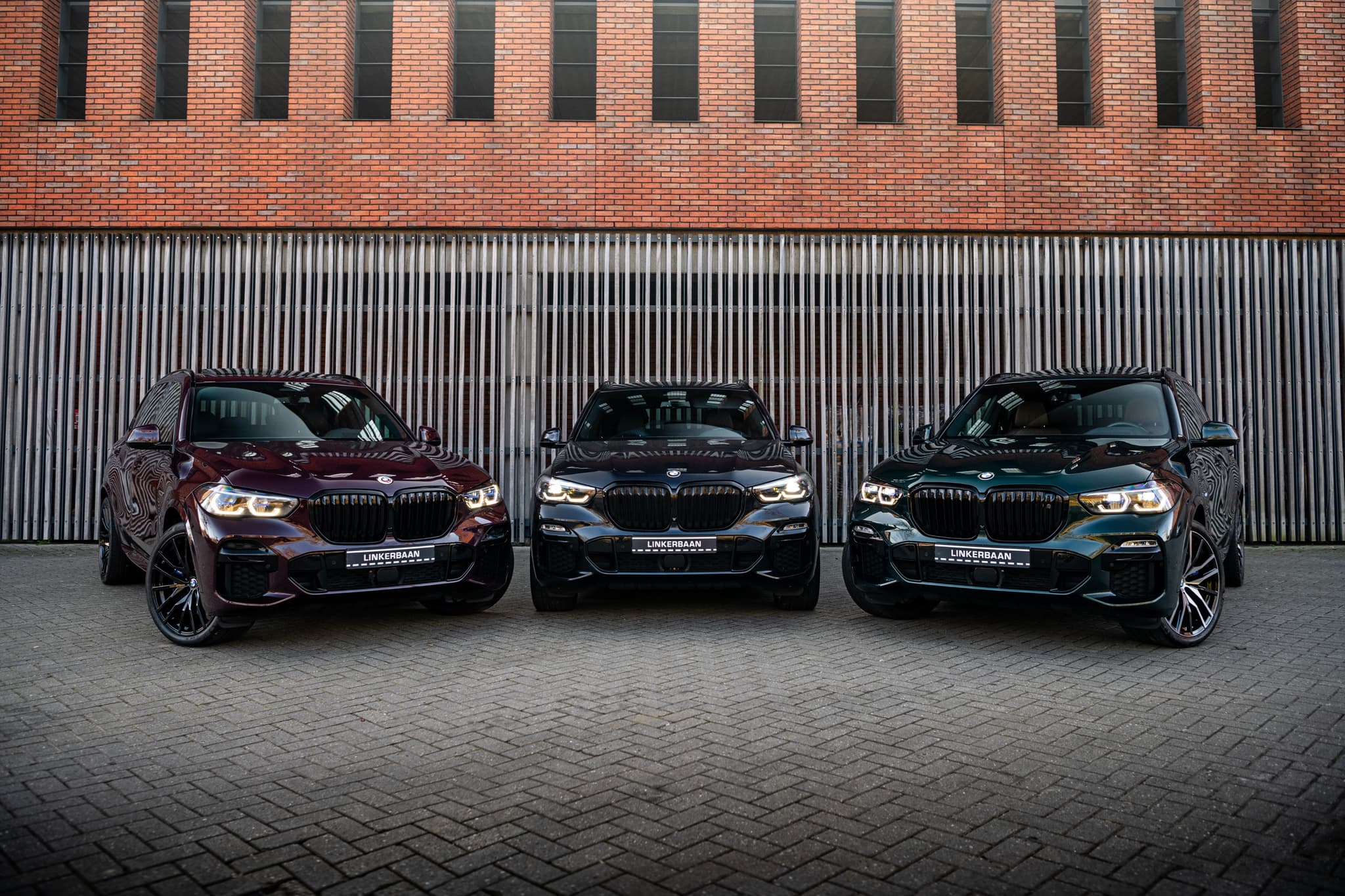 Linkerbaan strakke X5's